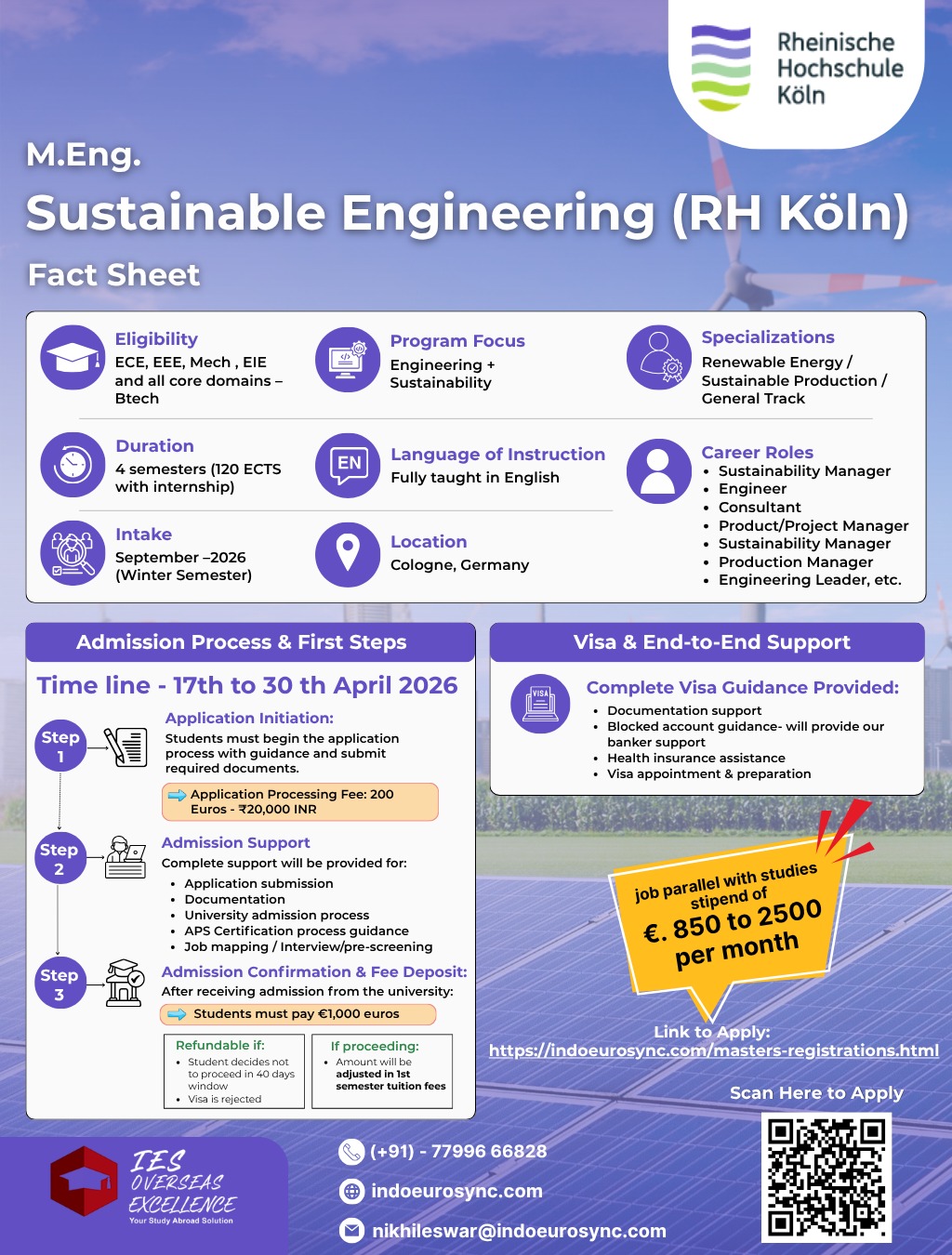 Sustainable Engineering Fact Sheet